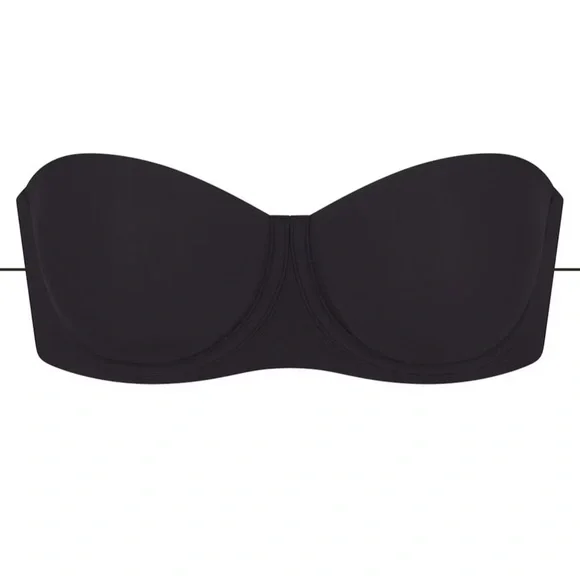 NWT Skims Fits Everybody Strapless Bra in Onyx 34H - Picture 3 of 9